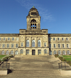 A view of Wallasey town hall