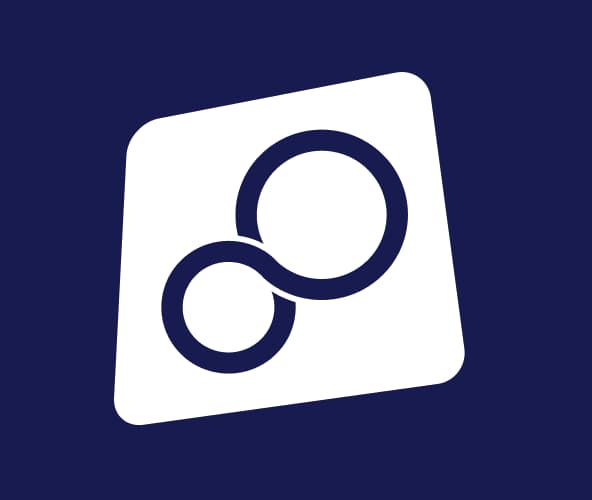 Career Connect logo in white on a blue background