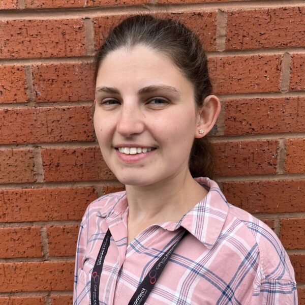 A headshot of Career Connect adviser, Cara Lorrimer-Roberts