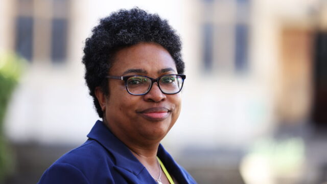 A headshot of careers adviser Judy