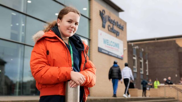 India studied childcare at Hugh Baird College in Sefton