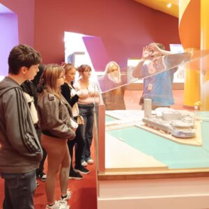 As part of the tour, the group was shown how the Lowry fits into it's local community