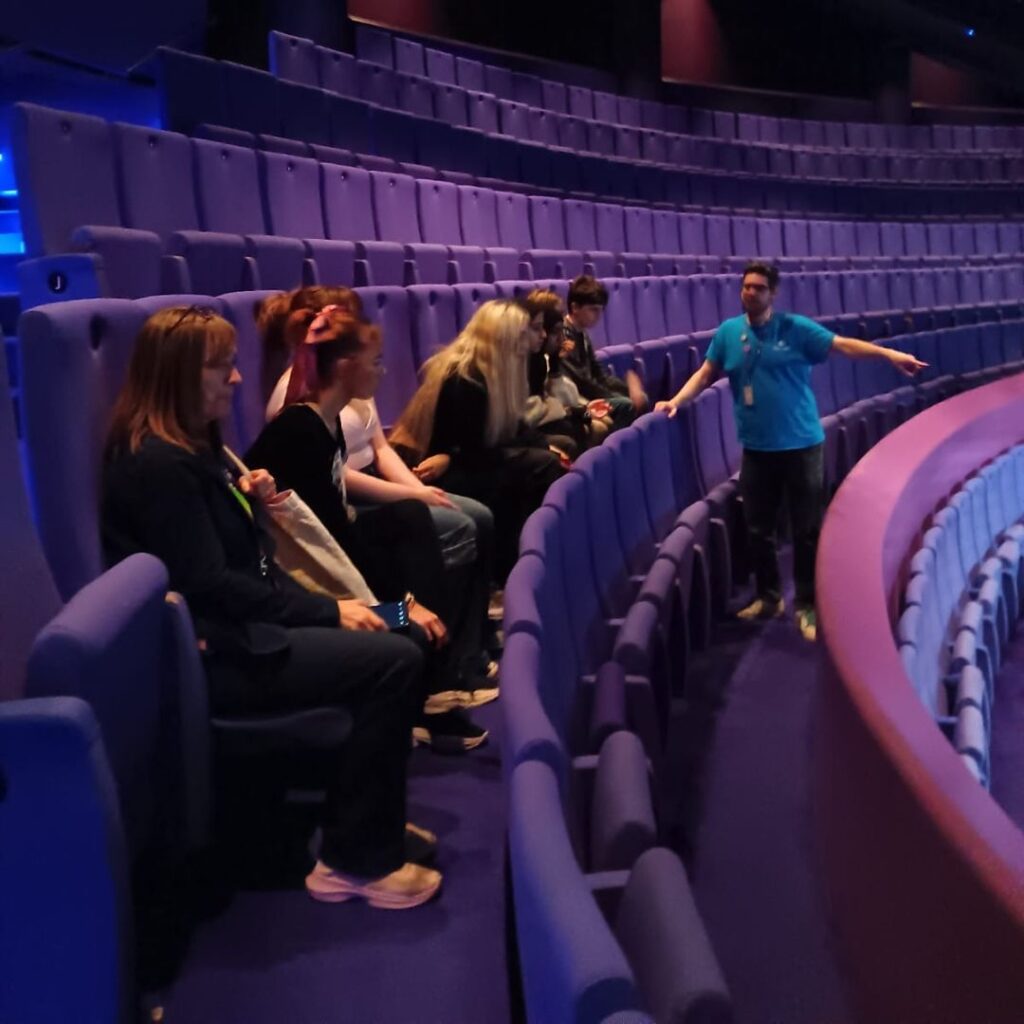 Discover Your Future participants got a sneak peek behind the scenes at the various technical careers on offer.