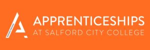 Apprenticeships at Salford city college logo