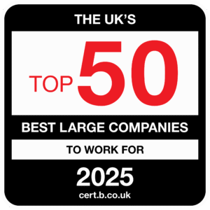 The UK's Top 50 best large companies to work for 2025
