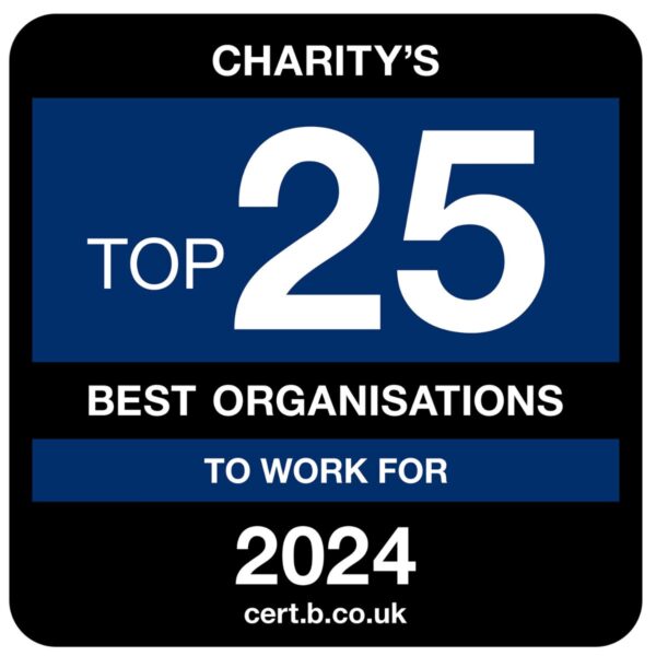 The UK's top 25 Best Charity Organisations to work for 2024.