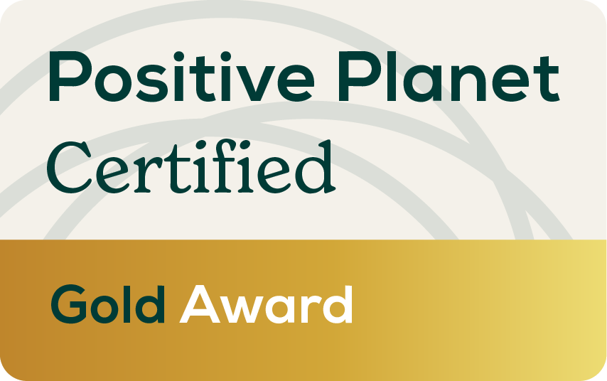 Positive Planet Certified Gold Award
