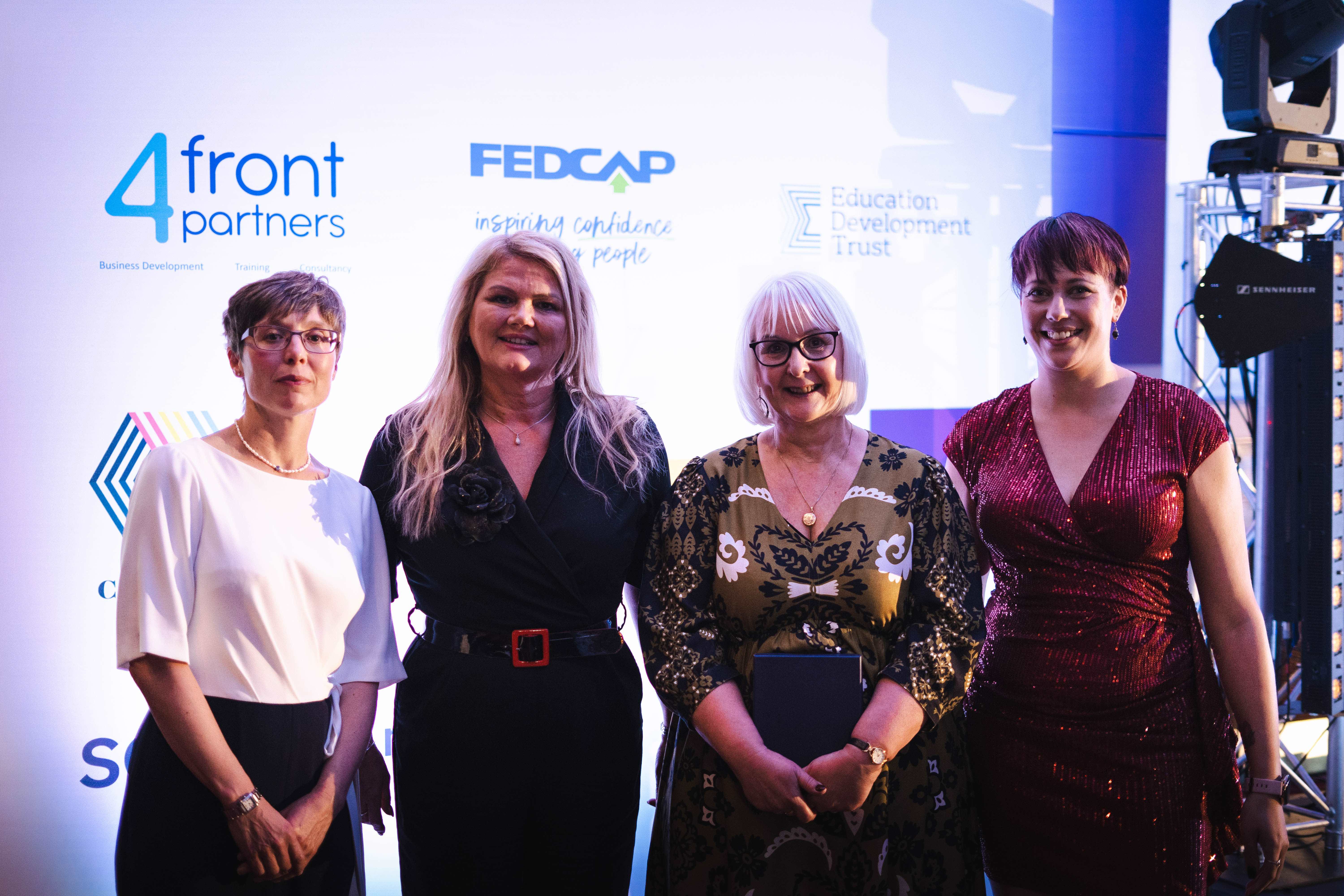 Image of the Connect To Your Future team with their national ERSA Award.